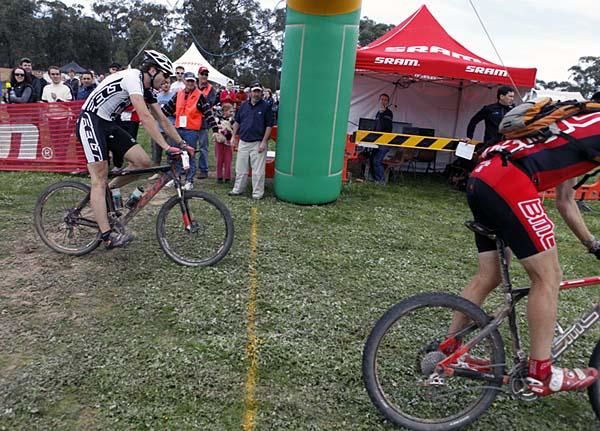 2009 Tour de Timor winner Neil Van der Ploeg had to settle for third