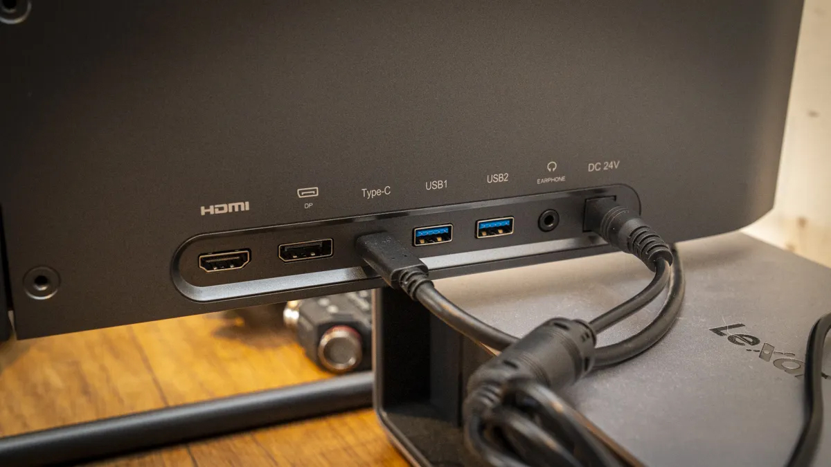 The KTC H27P3 27-inch 5K monitor. 