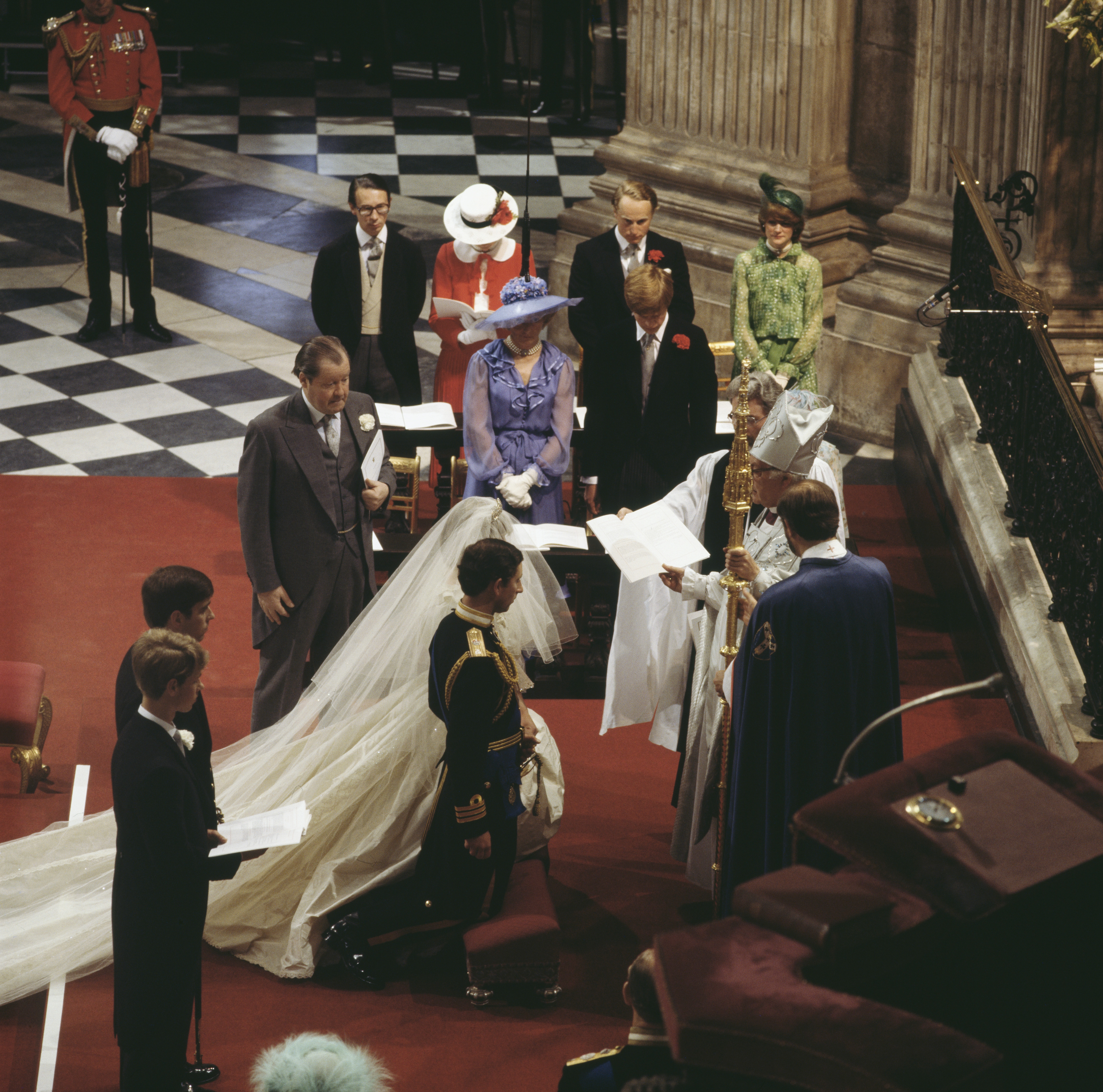 At Princess Diana's wedding to King Charles, her mom Frances wouldn't stop crying