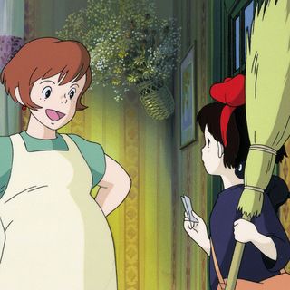 A still from Halloween movie Kiki's Delivery Service
