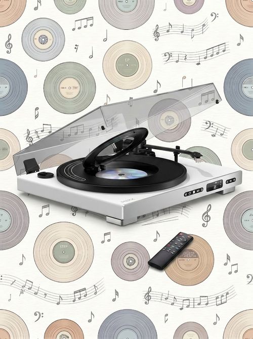Analog Plus 2-In-1 Turntable & Cd Combo