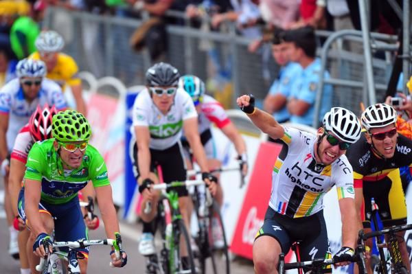 Cavendish beat Gilbert and Rojas