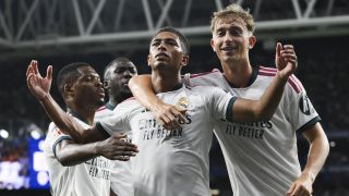 Jude Bellingham celebrating for Real Madrid