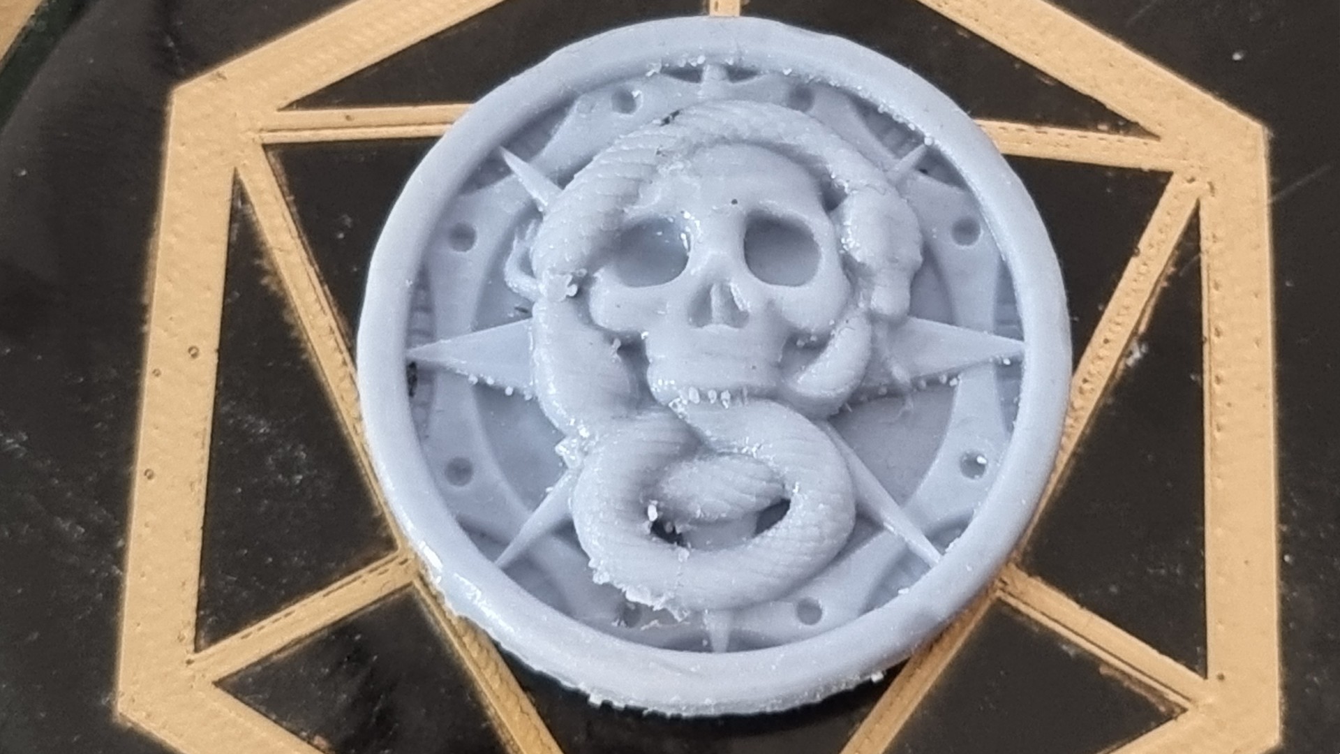 Anycubic Photon M3 Plus_Test Print Coin_Stewart Rice