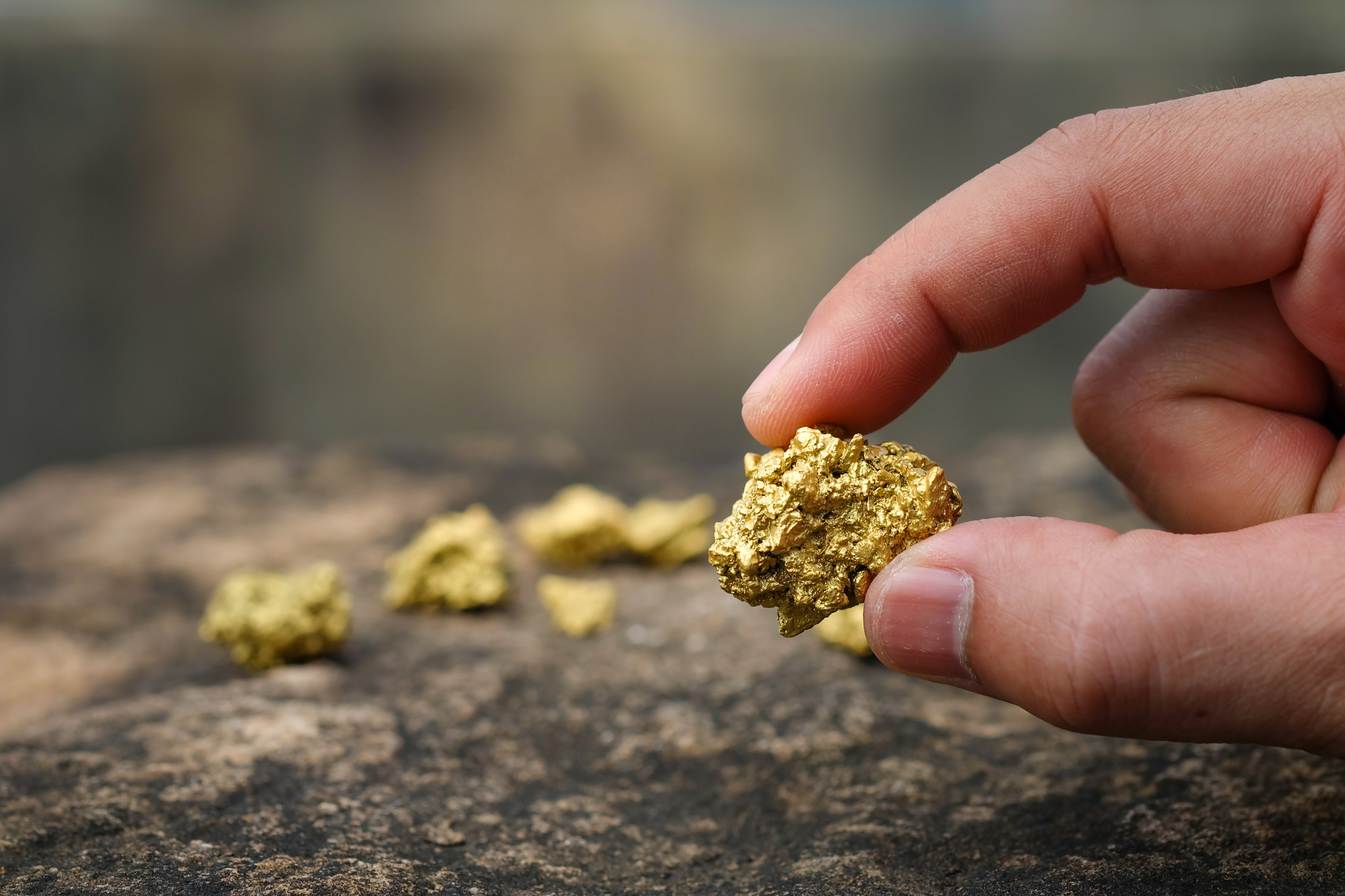 gold ore