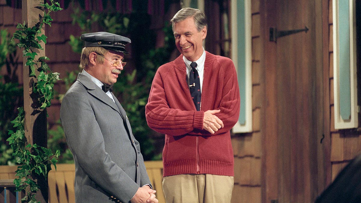 Mr. Rogers in Won't You Be My Neighbor?