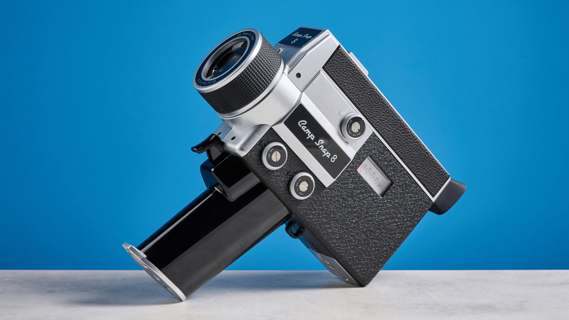 A Camp Snap CS-8 video camera