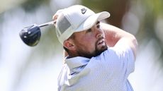 Alex Fitzpatrick in action at the 2026 Cadillac Championship at Trump National Doral Miami