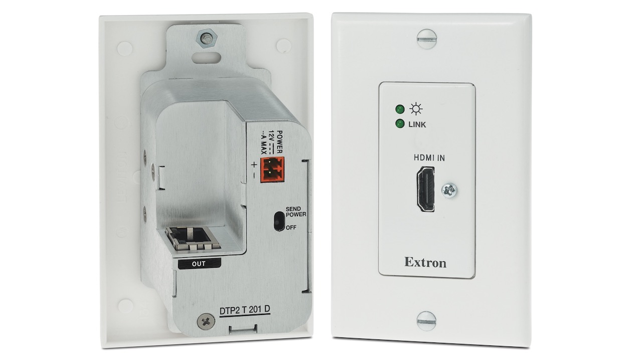 Extron Ships DTP2 Wallplate Transmitter for 4K60 HDMI | AVNetwork