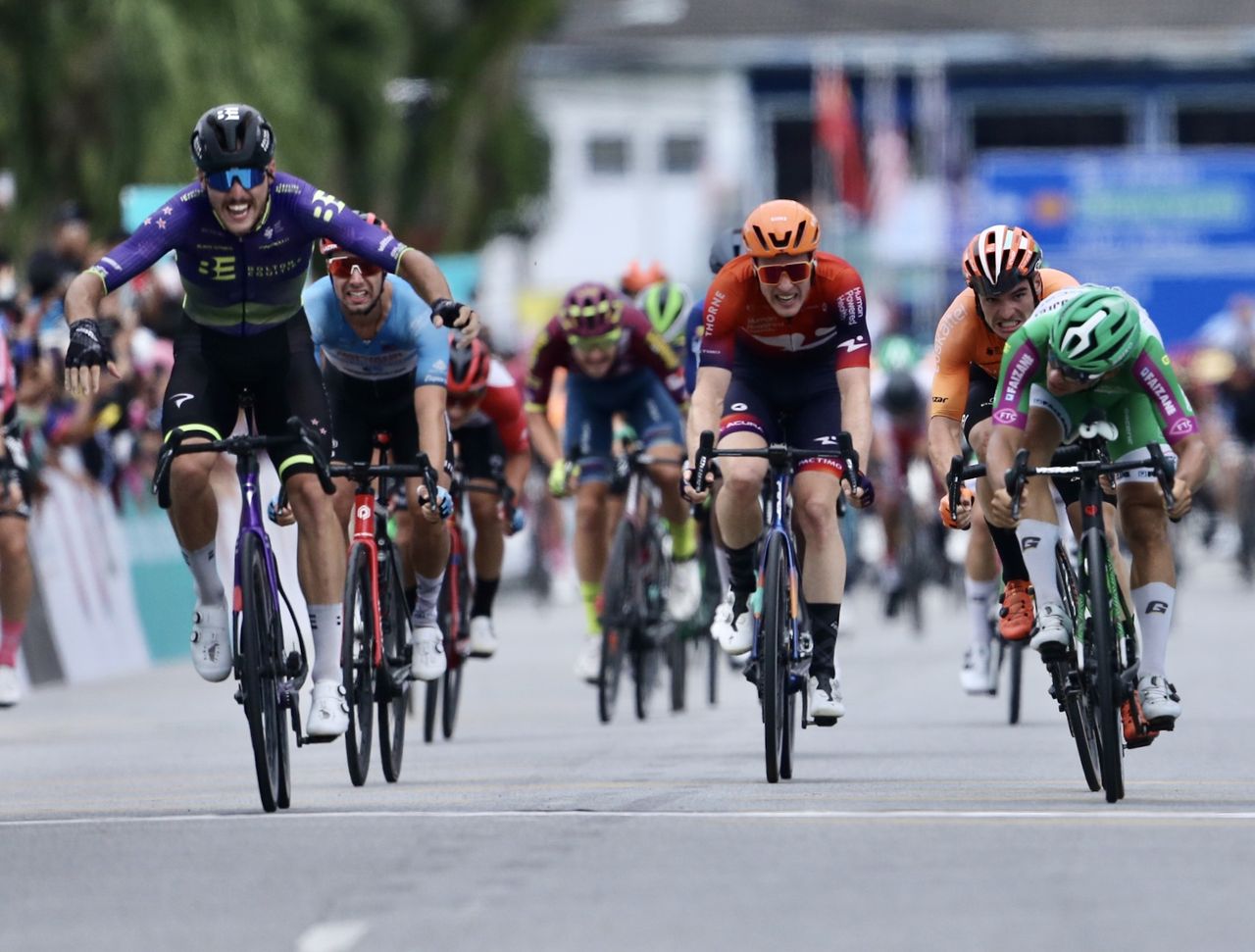 George Jackson wins stage 3 of the Tour de Langkawi