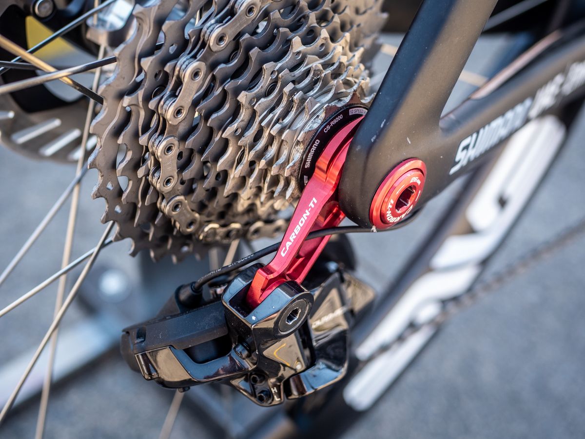 Tadej Pogacar's Colnago Y1Rs road bike