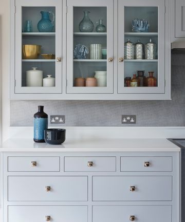 9 blue kitchen cabinet ideas that will elevate your space | Real Homes