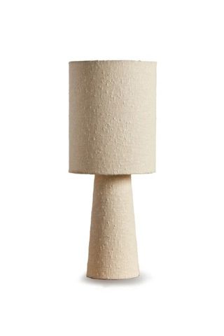 Metro Lane Dawnell 50cm Table Lamp - Ivory Boucle