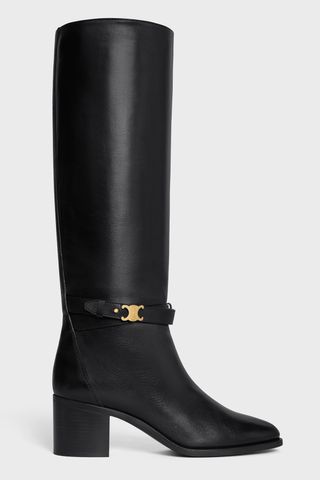 Celine Garance Triomphe Strap High-Boot