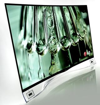 LG curved OLED TV