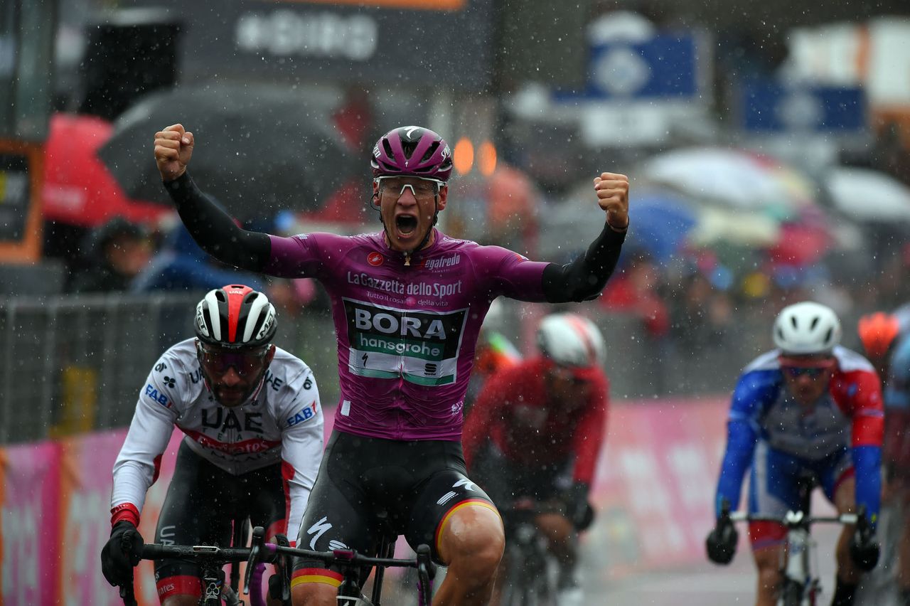 Pascal Ackermann (Bora-Hansgrohe) wins stage 5 of the Giro d'Italia