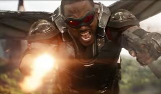 Falcon in avengers infinity war