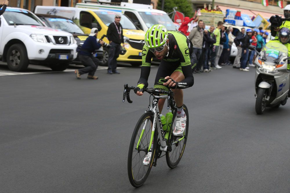Ryder Hesjedal on the attack