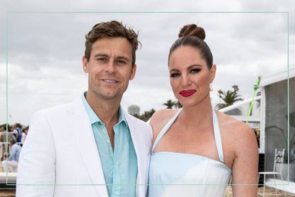 MAFS Ryan Gallagher and Emily Seebohm attends the Twilight Beach Polo 