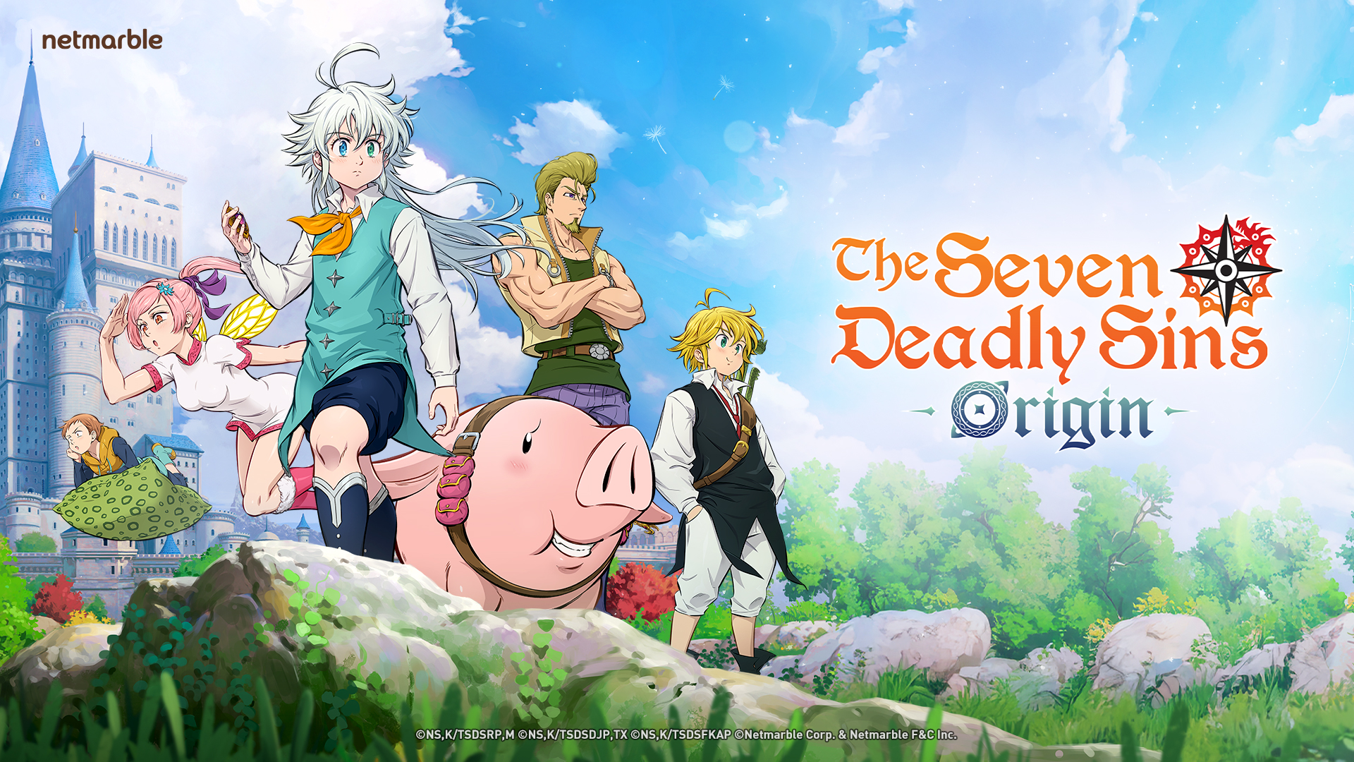 Cover art from The Seven Deadly Sins Origin