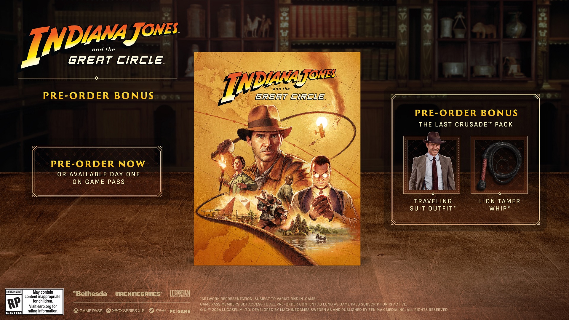 Indiana Jones and the Great Circle preorder bonuses