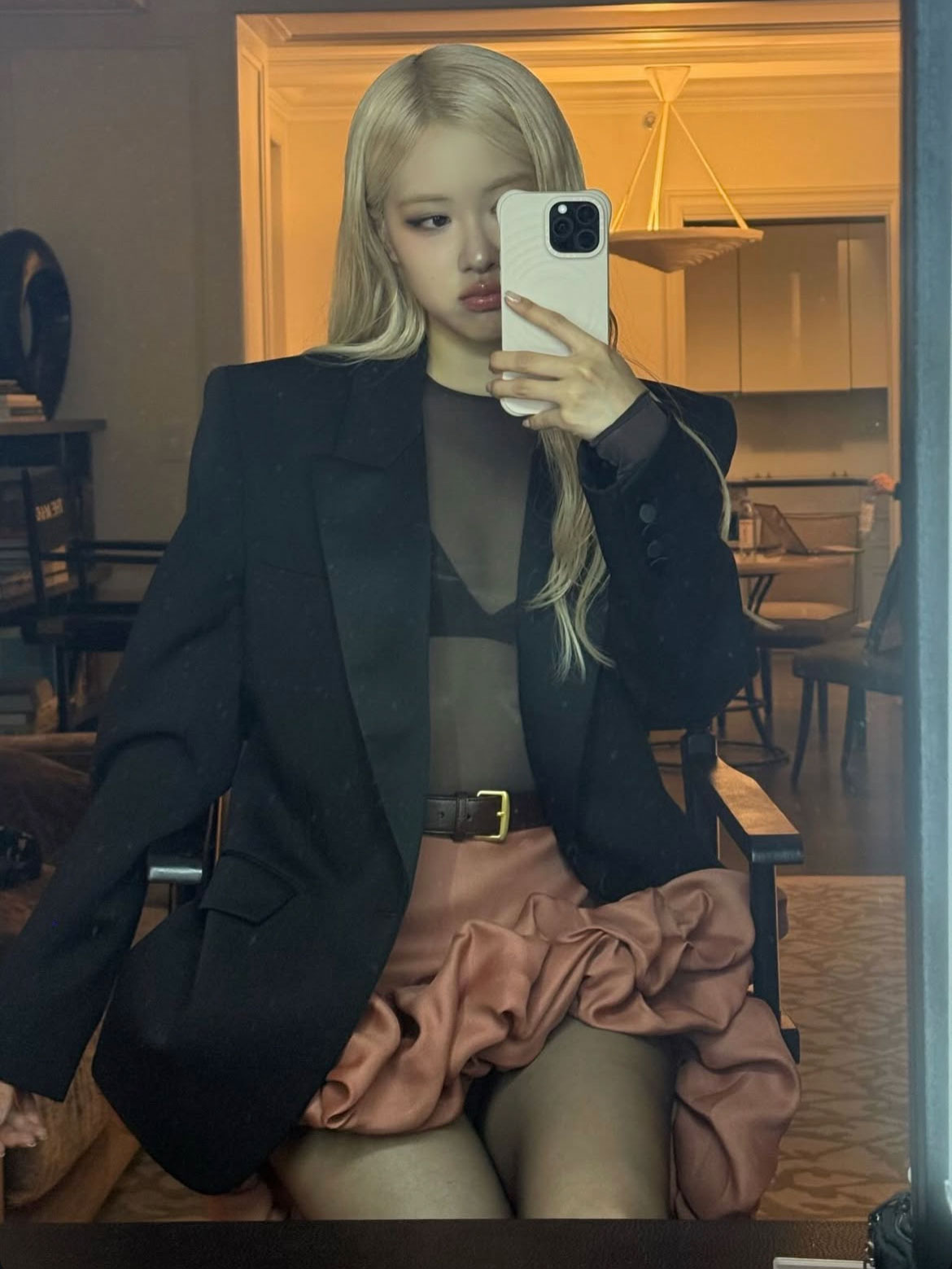 Rosé attends the Met Gala after-party