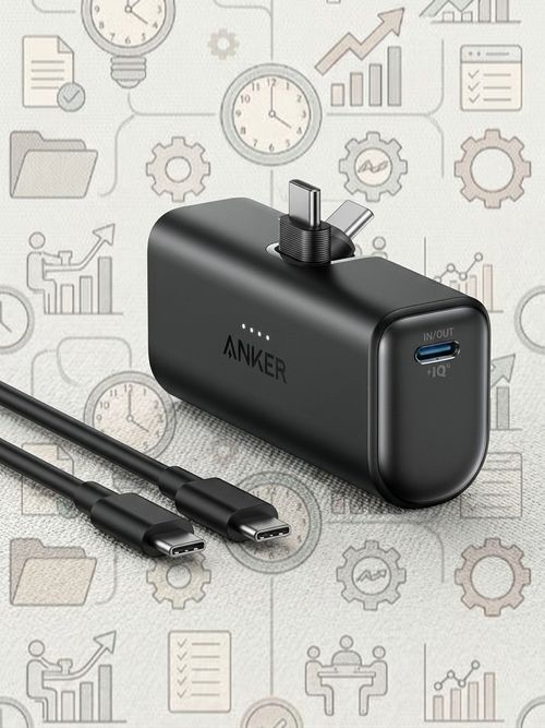 Nano 621 Power Bank (22.5W with built-in USB-C connector)