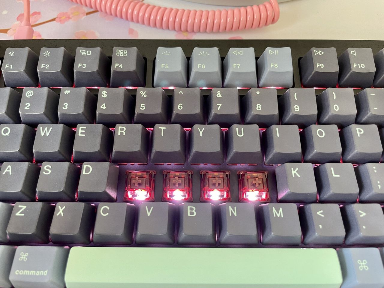 Keychron Q1 Hacker Gateron Phantom Browns