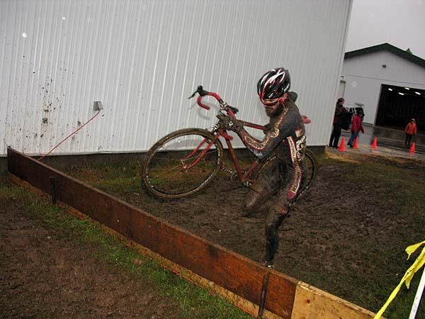 Dan Timmerman on his way to victory.