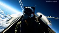 Ace Combat 8 pilot in jet