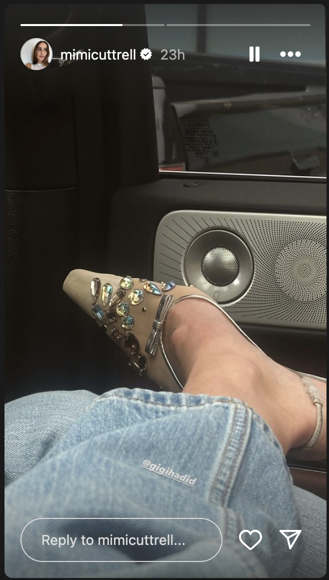 Gigi Hadid shoes