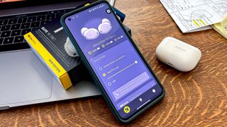 Jabra Elite 10 Gen 2 showing app ANC controls