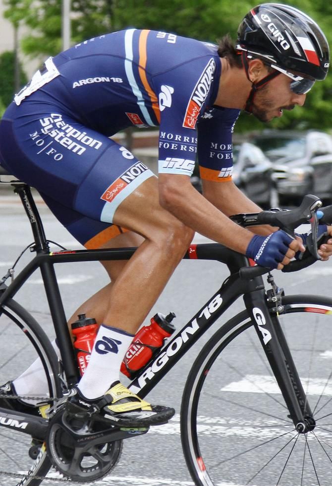 Andres Alzate (Champion System/Stan&rsquo;s NoTube) held on for the entire race