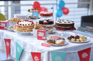 Giant bakes brain tumour bake sale