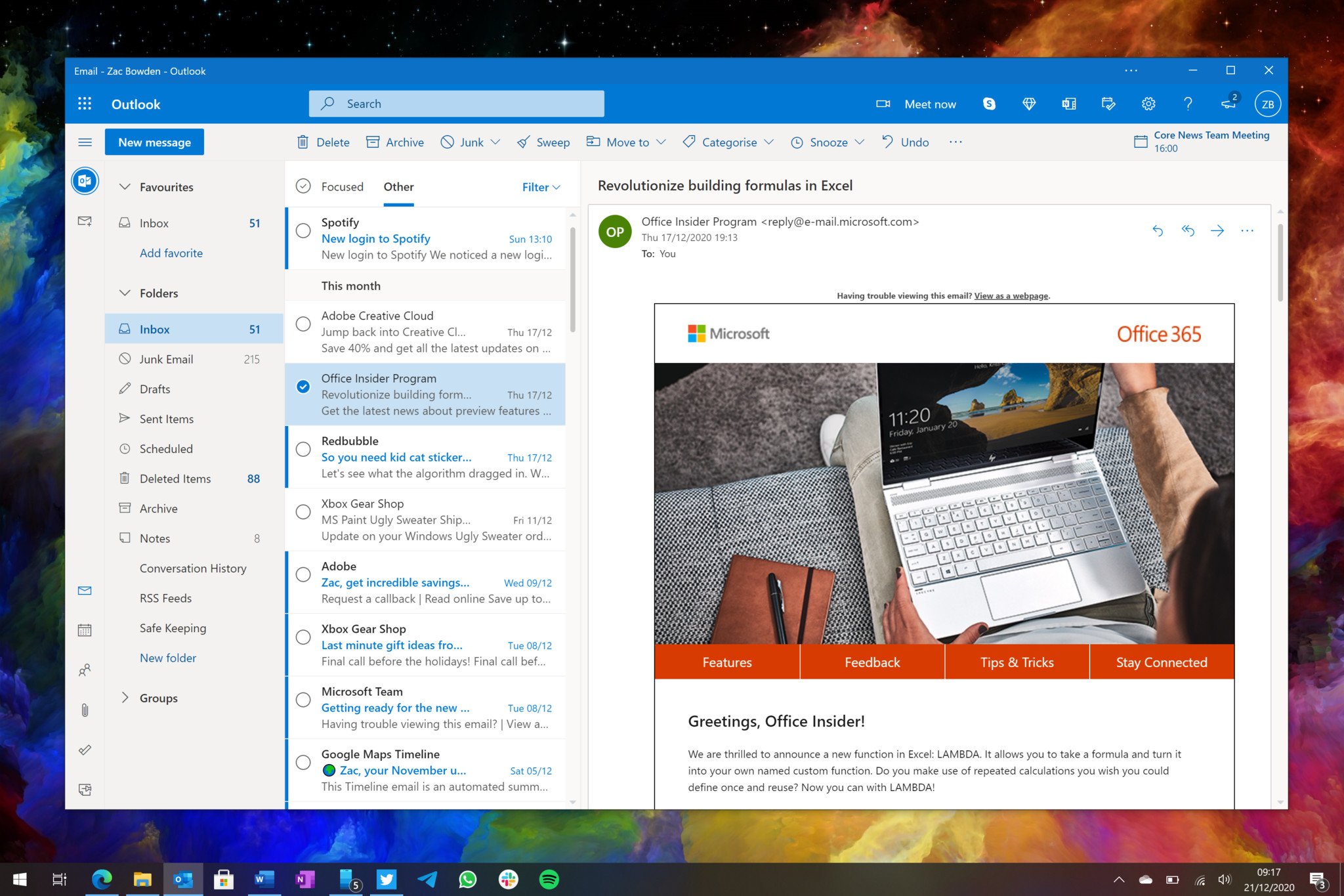 Microsoft's new Outlook email client is live (at least for now)