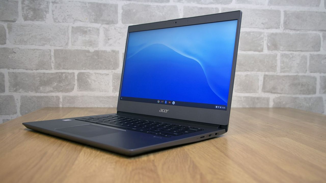 Acer Chromebook 714 angle view