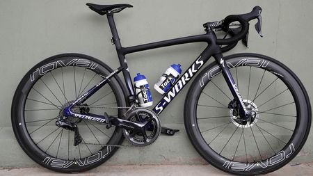 Julian Alaphilippe's custom-painted S-Works Tarmac
