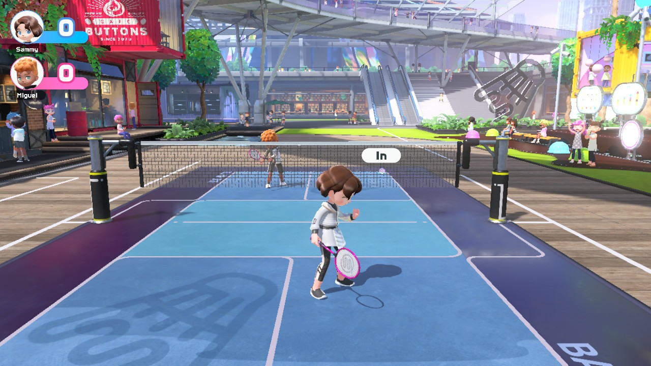 Badminton dans Nintendo Switch Sports