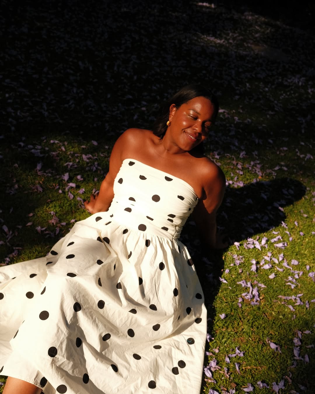 Polka dot dresses, summer printing trends, @StyleIdealist
