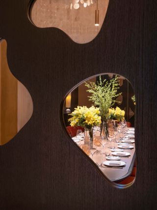 Scarpetta at the Waldorf Astoria Lusail Doha with interiors by David Collins Studio