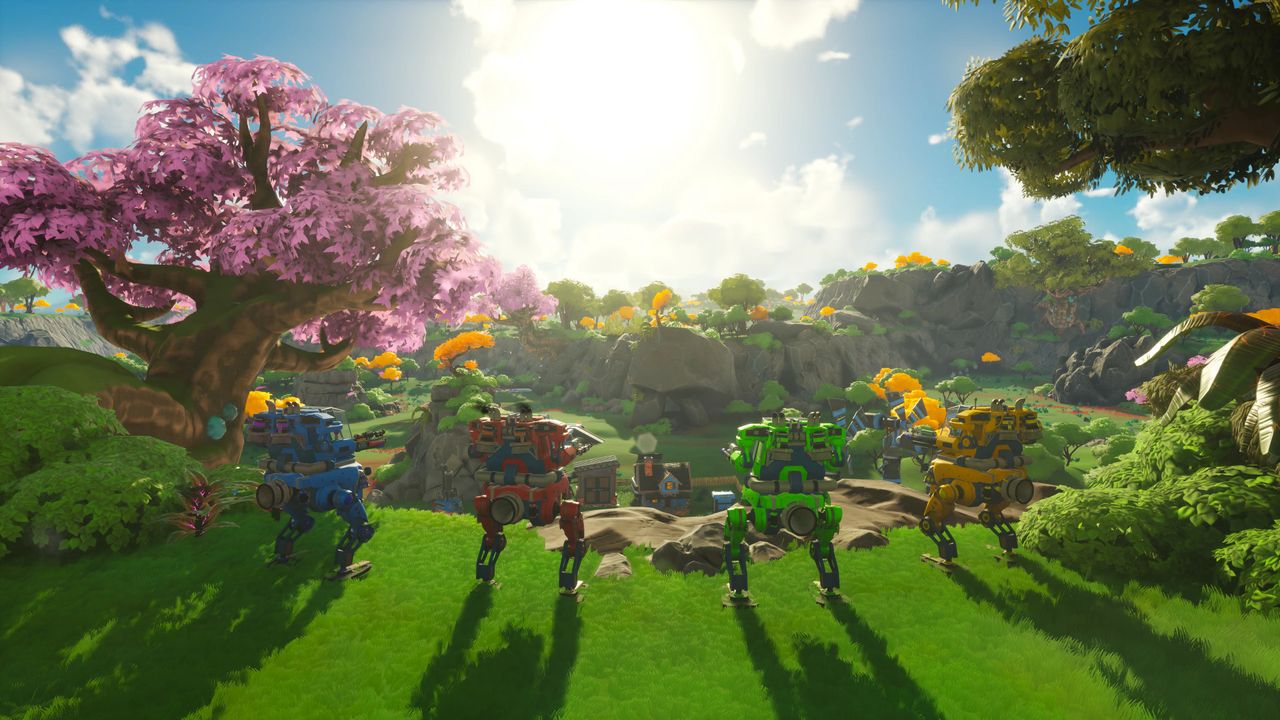 An image of sci-fi farming game lightyear frontier.