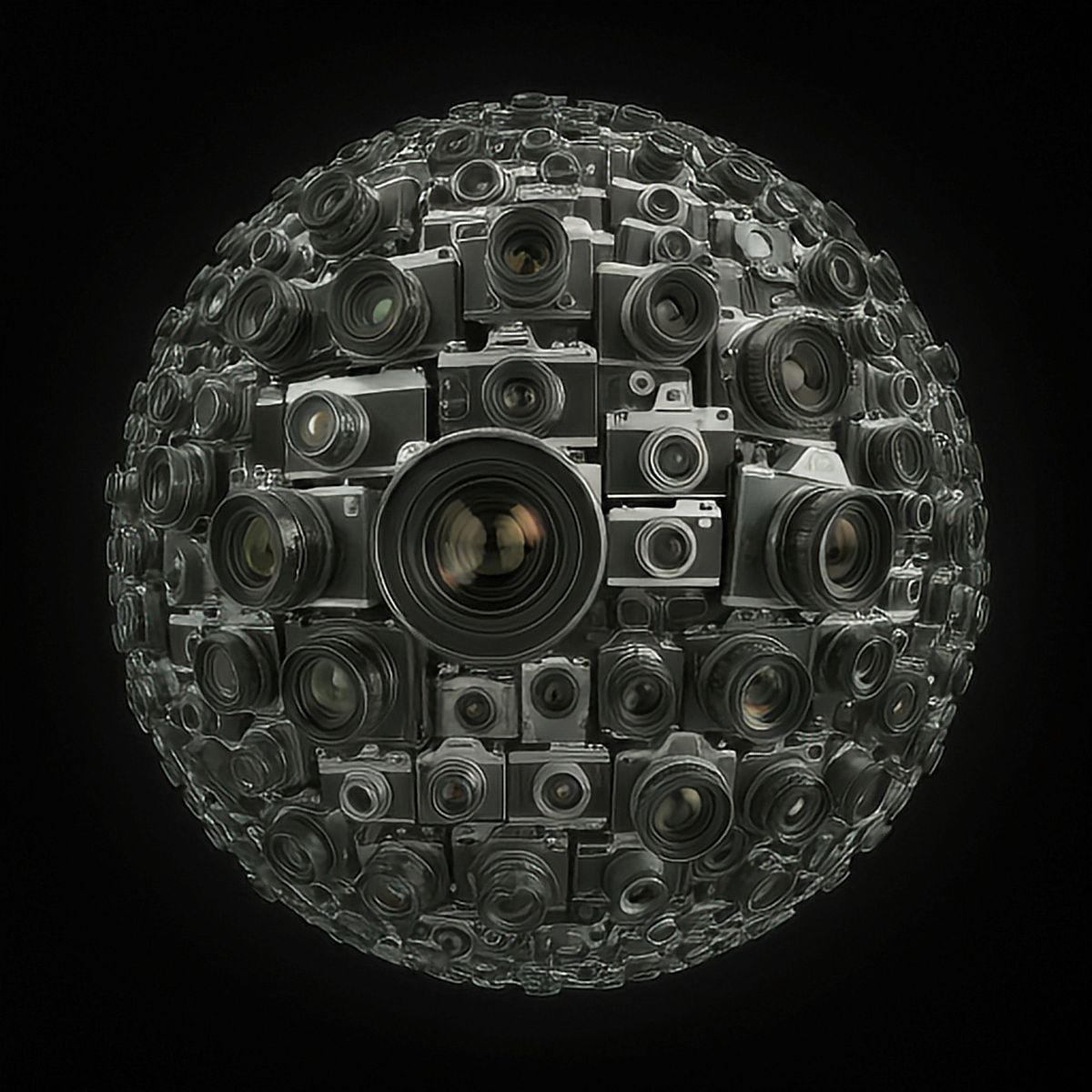 An image generated on the Pixel 9 Pro's Pixel Studio depicting a Digital Camera World (planet)