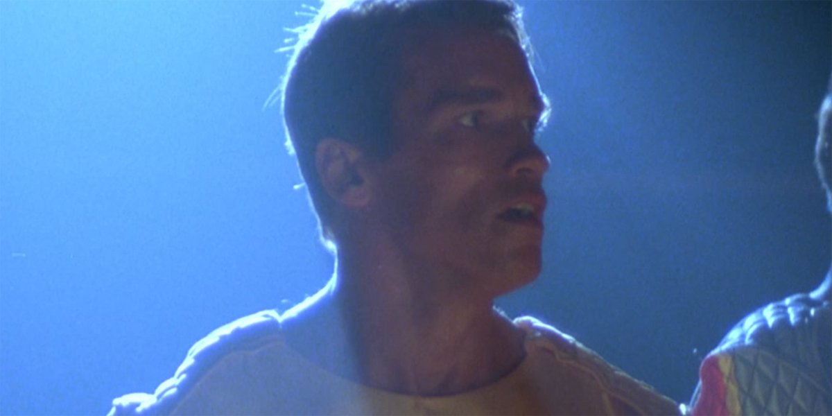 Arnold Schwarzenegger in The Running Man