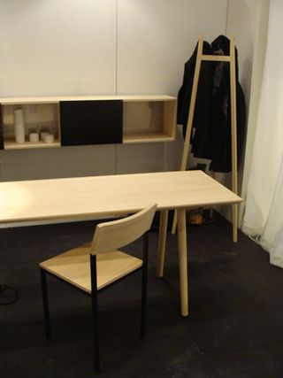 Desik, chair and side cabinet