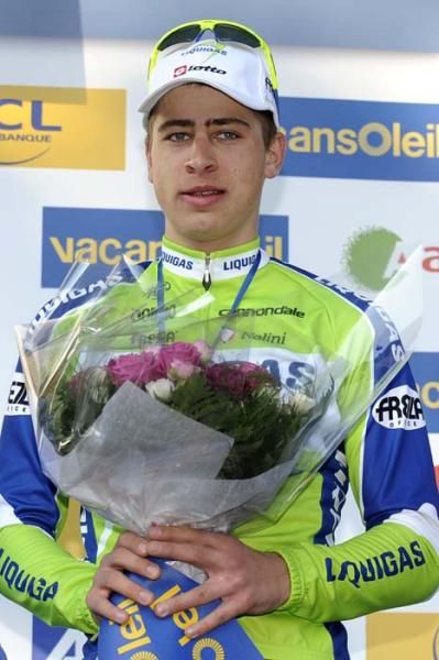 Peter Sagan (Liquigas - Doimo) took the flowers and the glory at Paris-Nice
