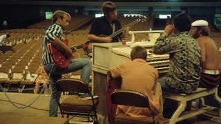 A photograph of The Beach Boys back in the day