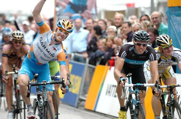 Tyler Farrar (Garmin - Transitions) became the first repeat winner at the Vattenfall Cyclassics.