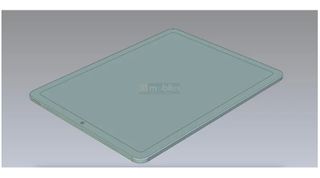 iPad Air 12.9-inch CAD render
