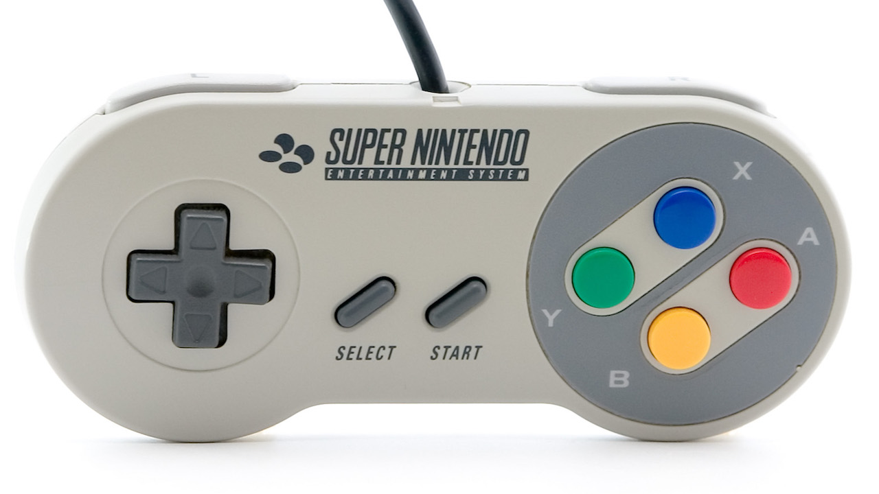 The SNES controller introduced the diamond button layout and L and R buttons - two features common to joypads today