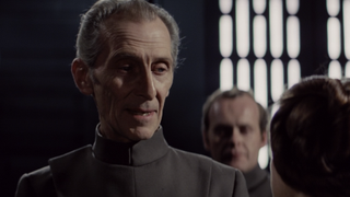 Peter Cushing in Star Wars: A New Hope